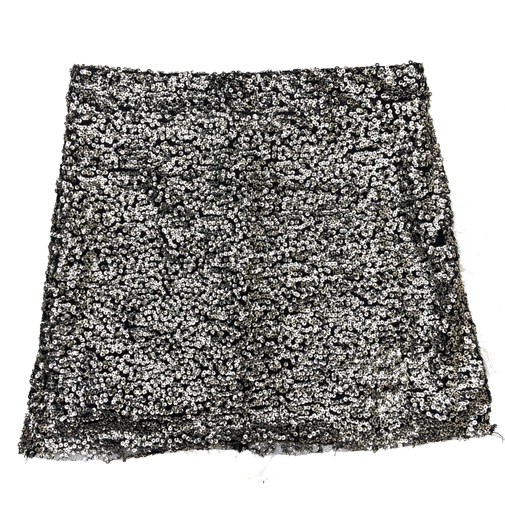 LF Native Rose Kesha Bronze Sequin Skirt J25